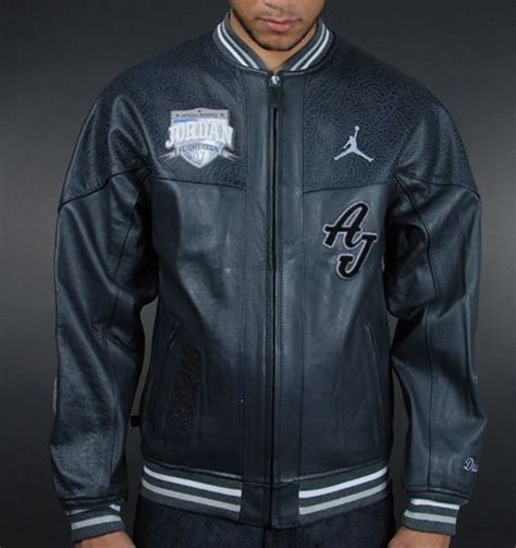 nike air jordan lederjacke|jordan jacket men's.